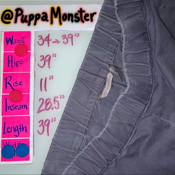 SOFT SURROUNDINGS Metro Leggings Jeggings Snaps M 12 Blue Gray - Picture 11 of 11